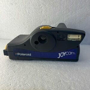 Vintage Polaroid instant joycam camera black